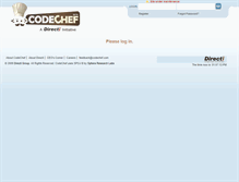 Tablet Screenshot of campus.codechef.com